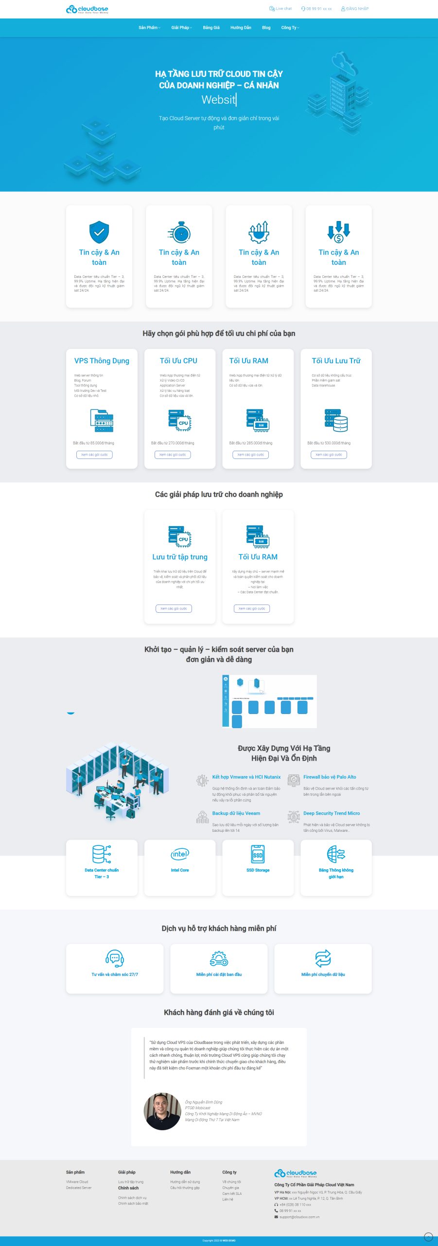 V1089 – Bán hosting , máy chủ vps