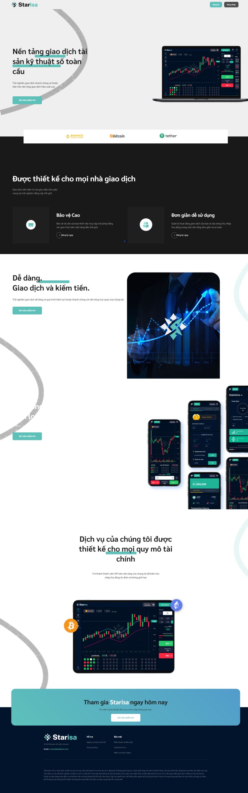 V1674 – Web sàn giao dịch tiền ảo