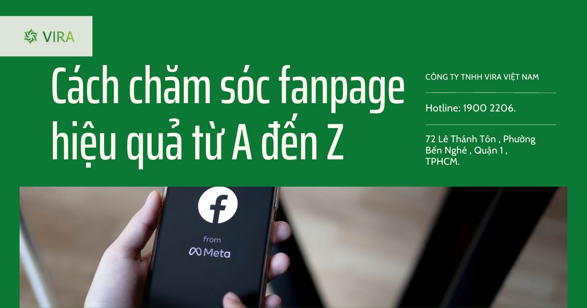 Cách chăm sóc fanpage hiệu quả từ A đến Z