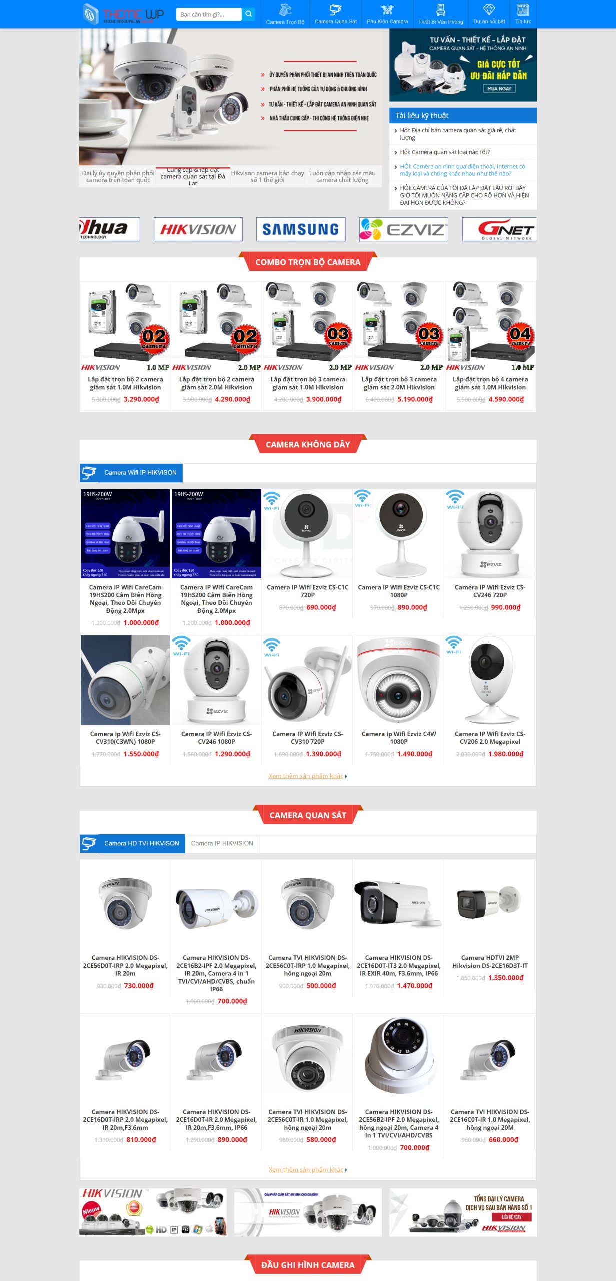 V1691 – Web shop camera