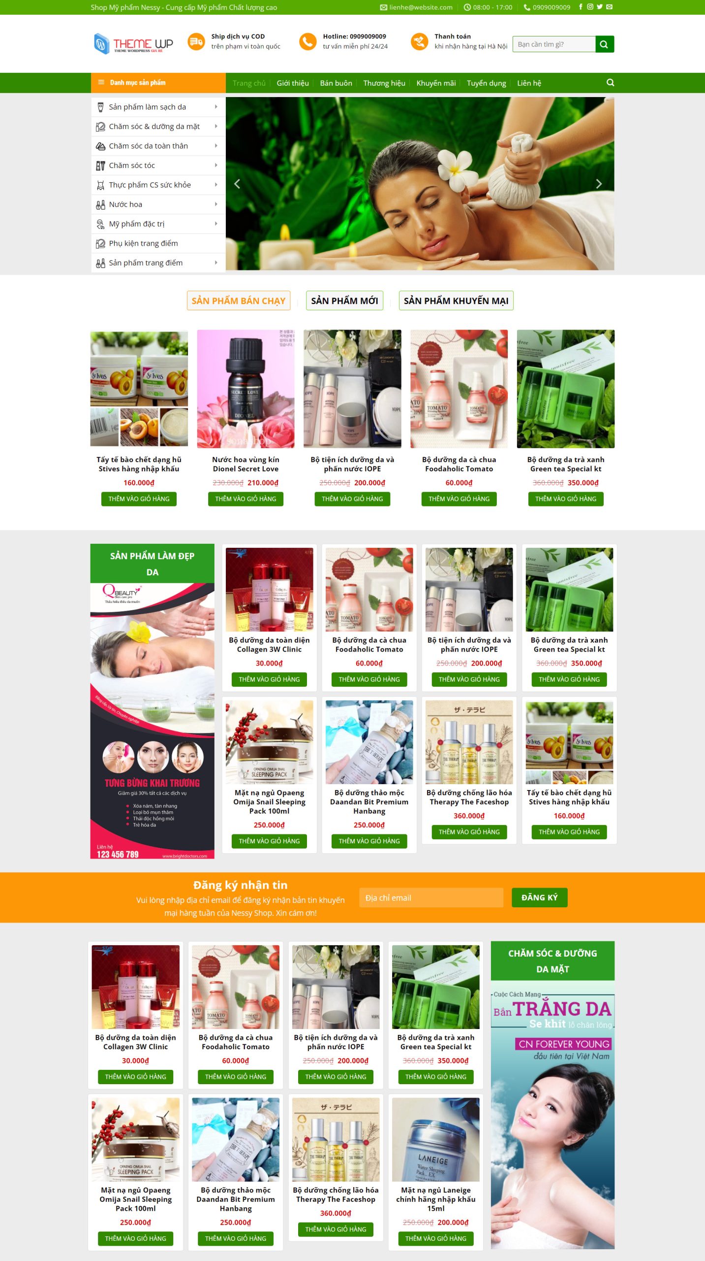 V1717 – Web shop mỹ phẩm 3