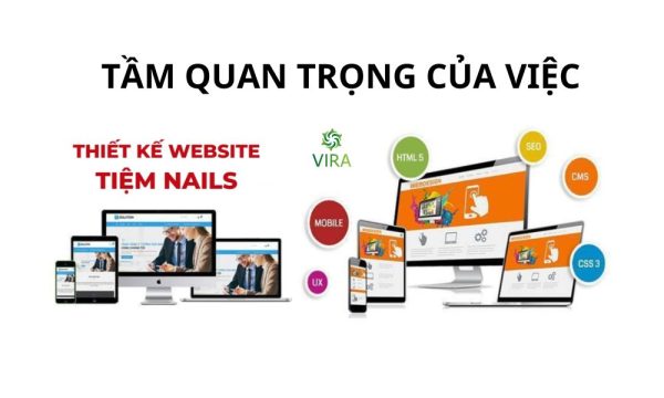 Tầm quan trọng của việc thiết kế website cho tiệm nails