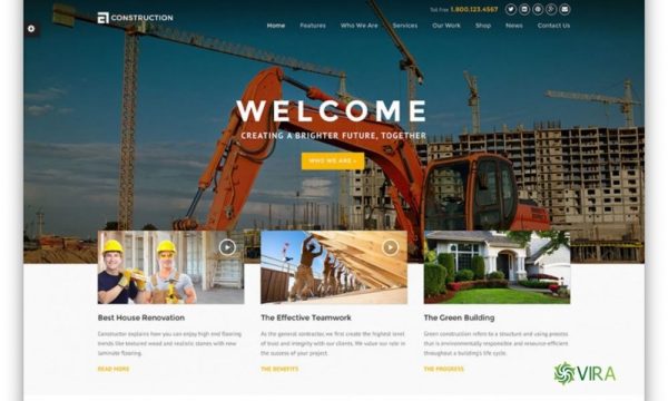 Website công ty xây dựng là gì?