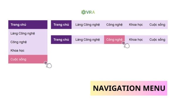 Menu điều hướng (navigation menu)