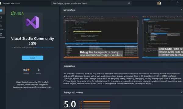 Microsoft Visual Studio Community