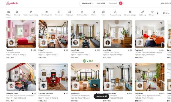 Website Airbnb