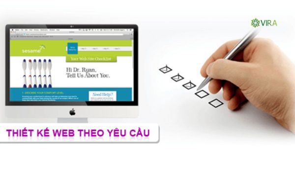 Thiết kế theo yêu cầu và đặc thù doanh nghiệp